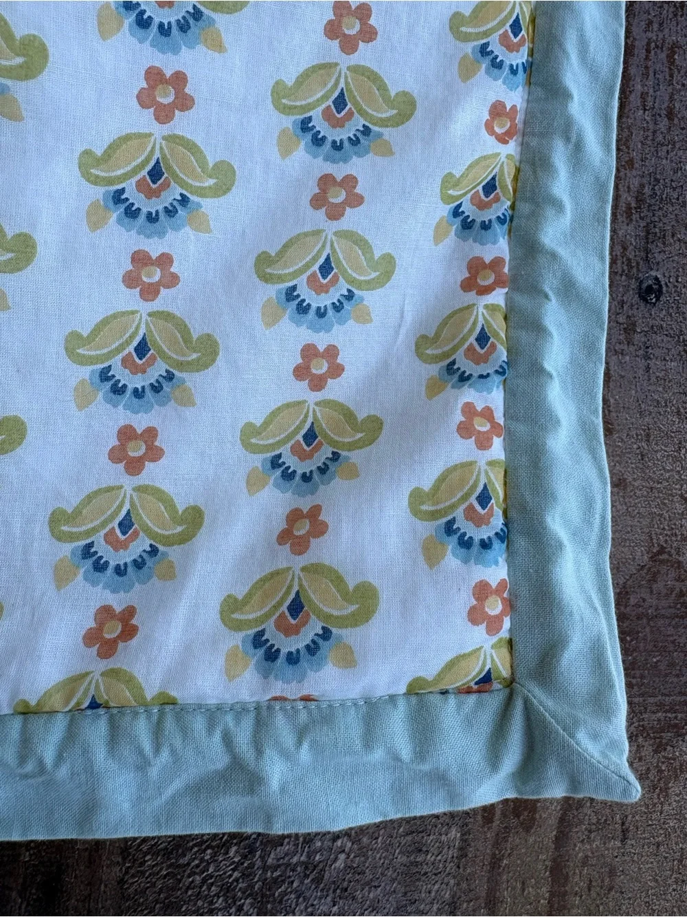 Pottery Barn Euro Sham Paisley 2013